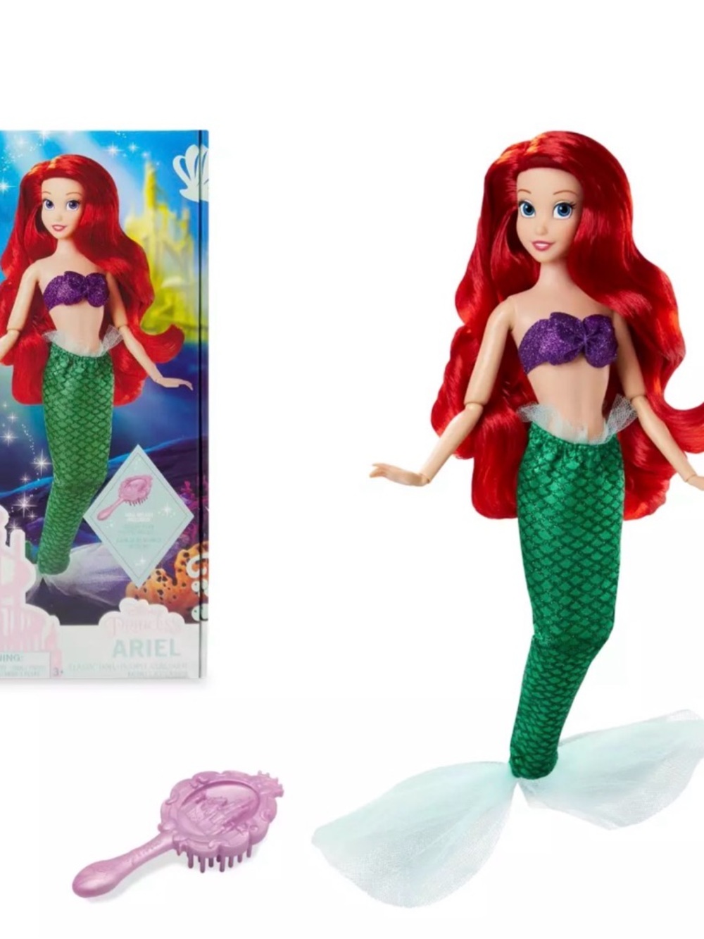 Disney Store Ariel Classic Doll NIB 2021 Sealed